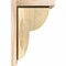 Ekena Millwork Crestline Rough Sawn Corbel w/Backplate, Douglas Fir, 8"W x 8"D x 12"H COR08X08X12CRE01RDF - alternate 2